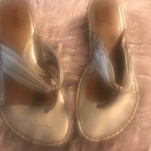 Born Leather Thong Sandals